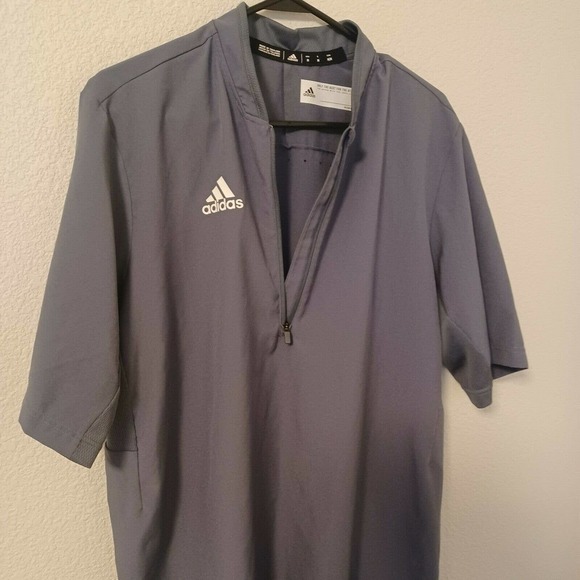 Adidas Ultimate Hoodie Pullover Grey Sweatshirt Mens Medium NWOT - Picture 5 of 9